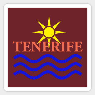 TENERIFE-Sun Water Sticker